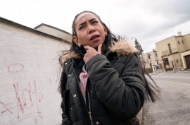 Вырубил блондинку и трахнул